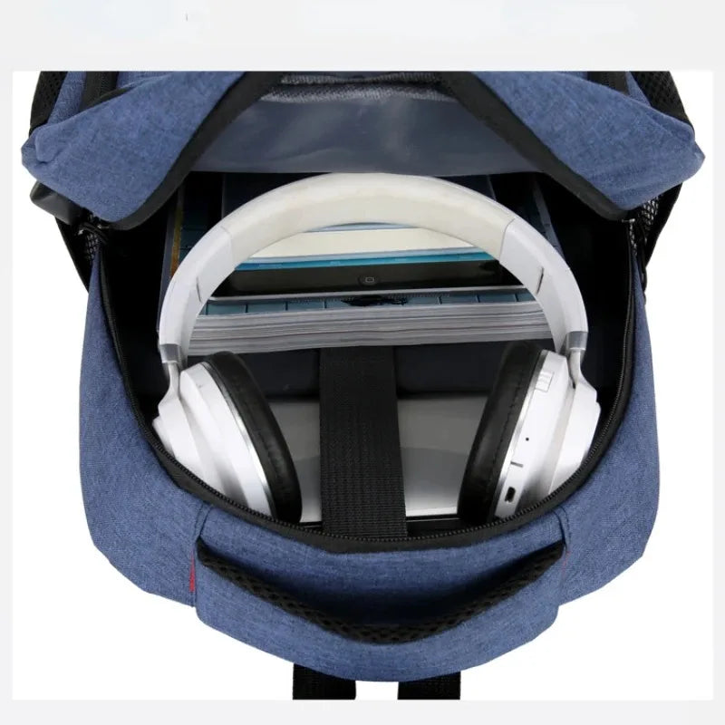 Ultra Lightweight Men'S Waterproof Backpack USB Charging Bagpack Back Bag for Men Backpack Men Stylish Backpack Casual Rucksack