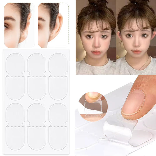 60 Pcs Cosmetic Ear Corrector Solves the Problem of the Big Ear Big Ear Supporters Self Adhesive Cosmetic Ear Stickers Ear Tape