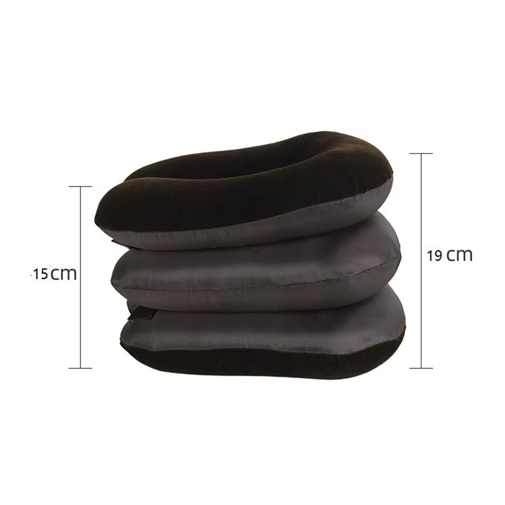 Air Inflatable Pump Neck Head Cervical Traction Stretcher Pain Relief