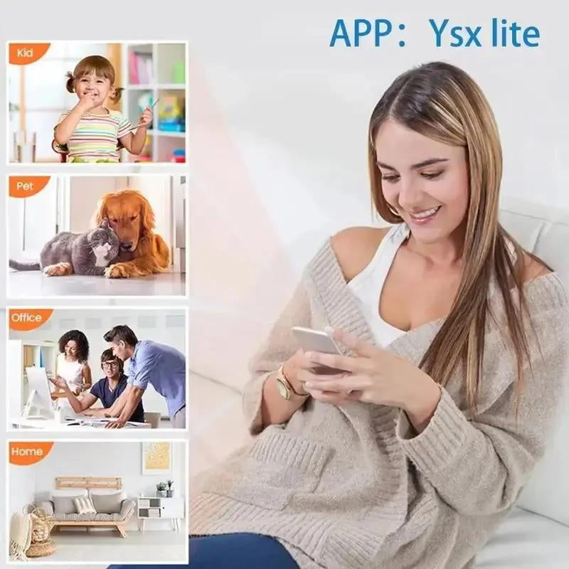 Indoor Security Camera Wireless Anti-Theft Video Recording APP 720P Support Memory Card IP Camera USB Voice X5 Camera