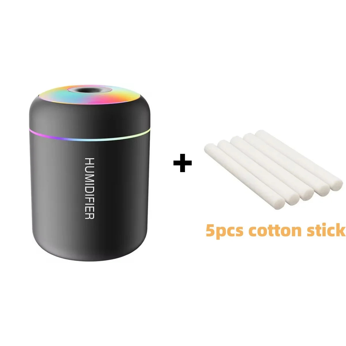 Mini Air Humidifier, Electric Aroma Diffuser, Essential Oil Purifier, Aromatherapy, For Car. Home, Bedroom