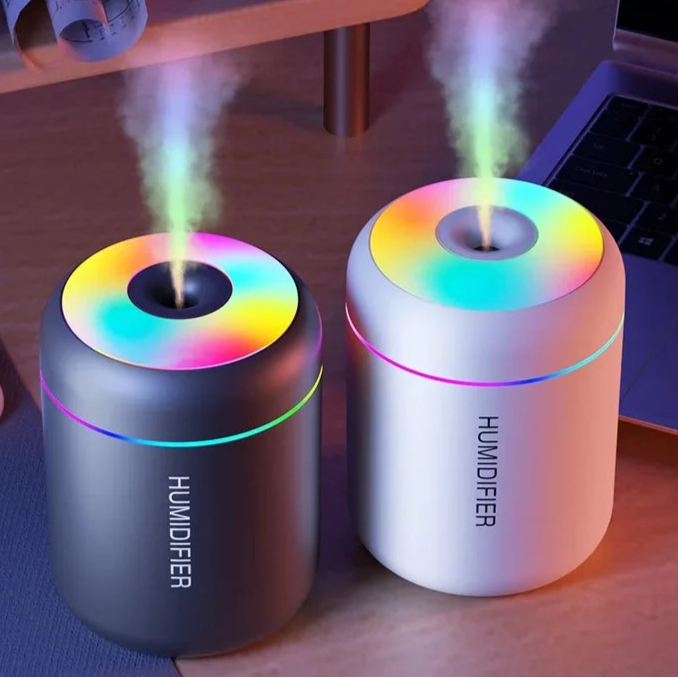 Mini Air Humidifier, Electric Aroma Diffuser, Essential Oil Purifier, Aromatherapy, For Car. Home, Bedroom