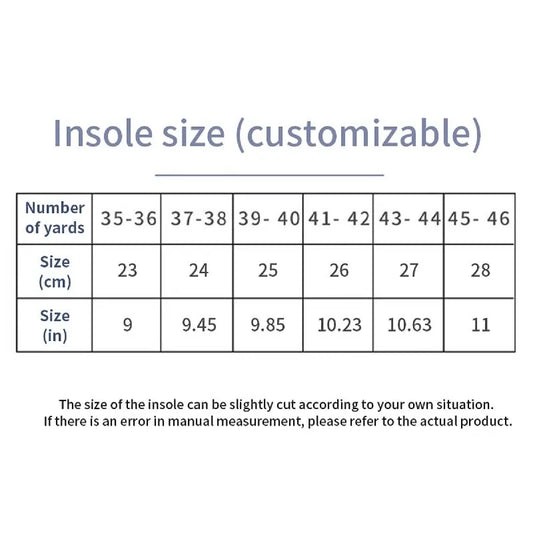 Cushioned EVA Insoles β Trim-to-Fit Comfort for Everyday Shoes