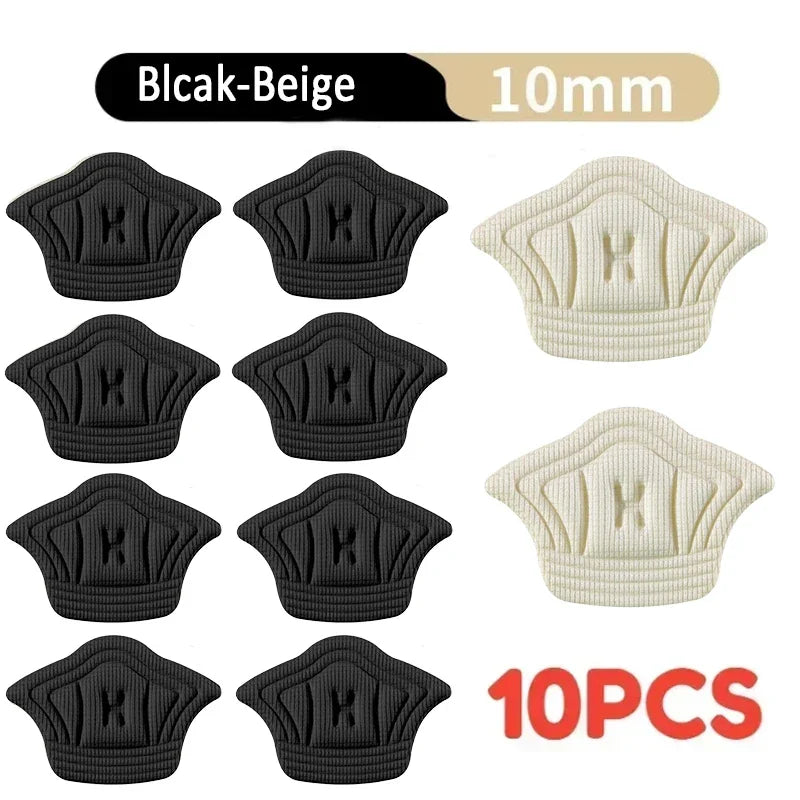 Heel Cushion Pads – Adjustable Shoe Inserts with Soft Comfort & Non-Slip Adhesive (5 Pairs)