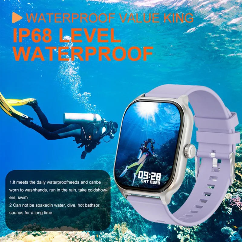 SmartWatch Fitness Tracker, SmartWatch for Men Women Kids, Waterproof