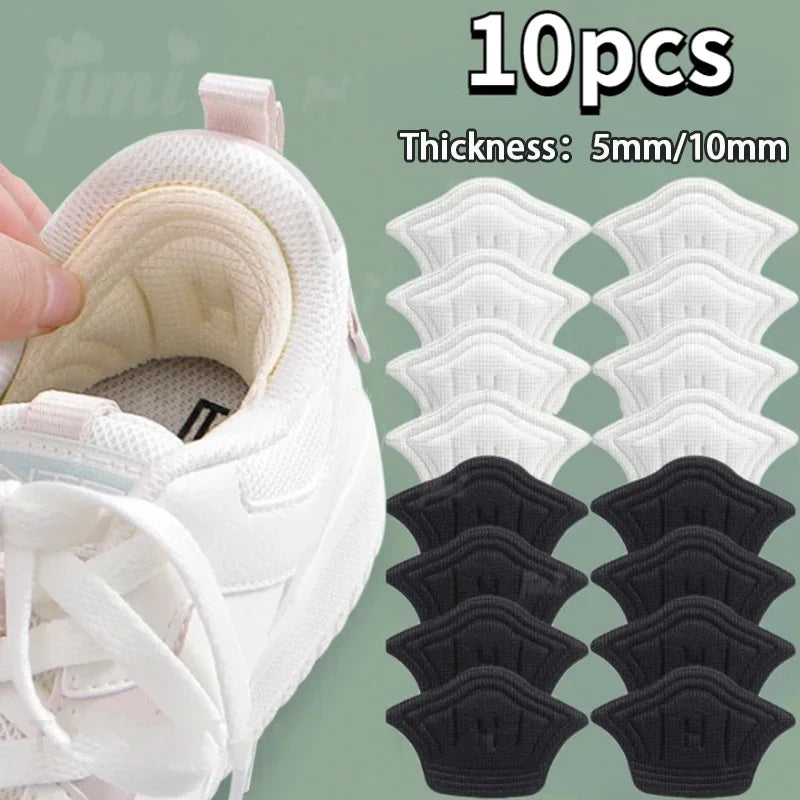 Heel Cushion Pads – Adjustable Shoe Inserts with Soft Comfort & Non-Slip Adhesive (5 Pairs)