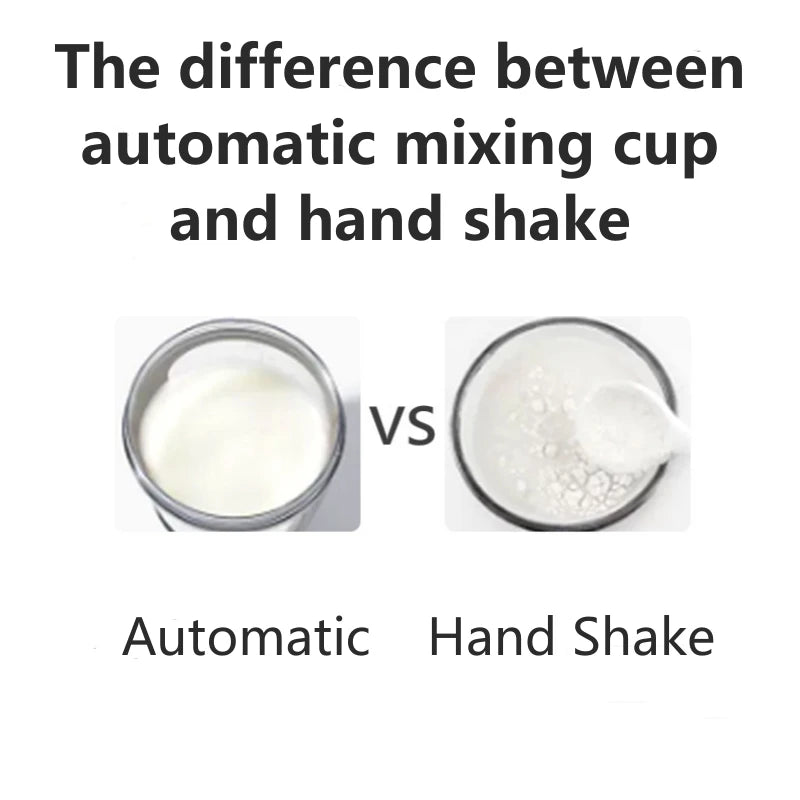 350ML Electric Protein Powder Mixing Cup, Automatic Shaker, Mixer Shake Bottle, Blender Kettle