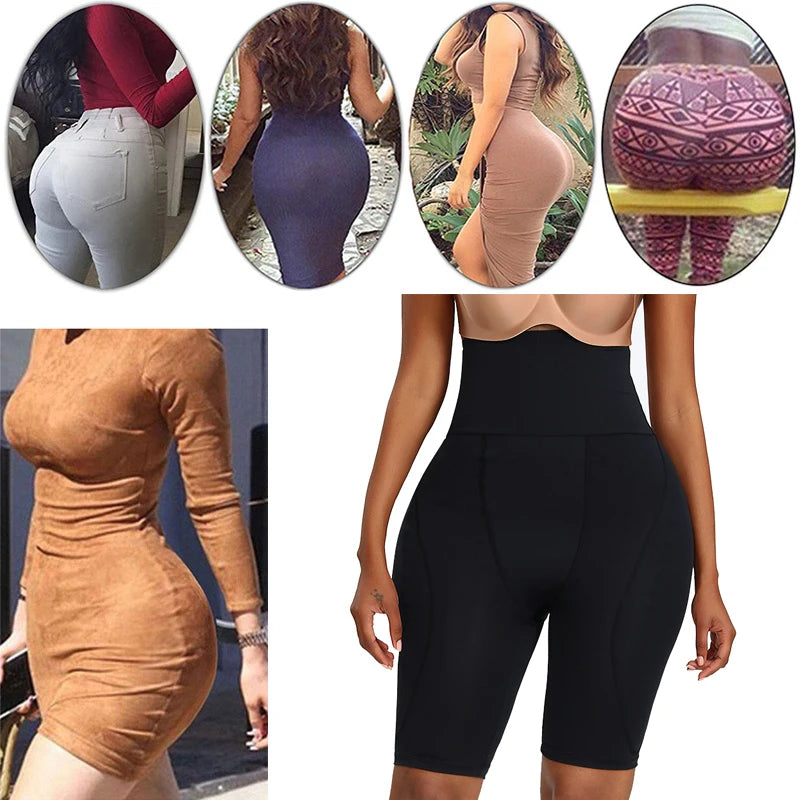 Hip Shapewear Panties | Butt Lifter & Push-Up Body Shaper with Removable Pads