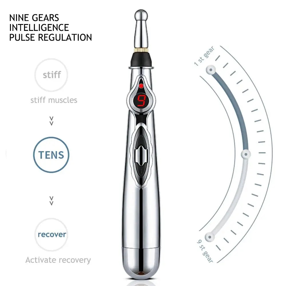 Electronic Acupuncture Pen β Meridian Energy Massager Pen (Rechargeable / Adjustable Intensity)