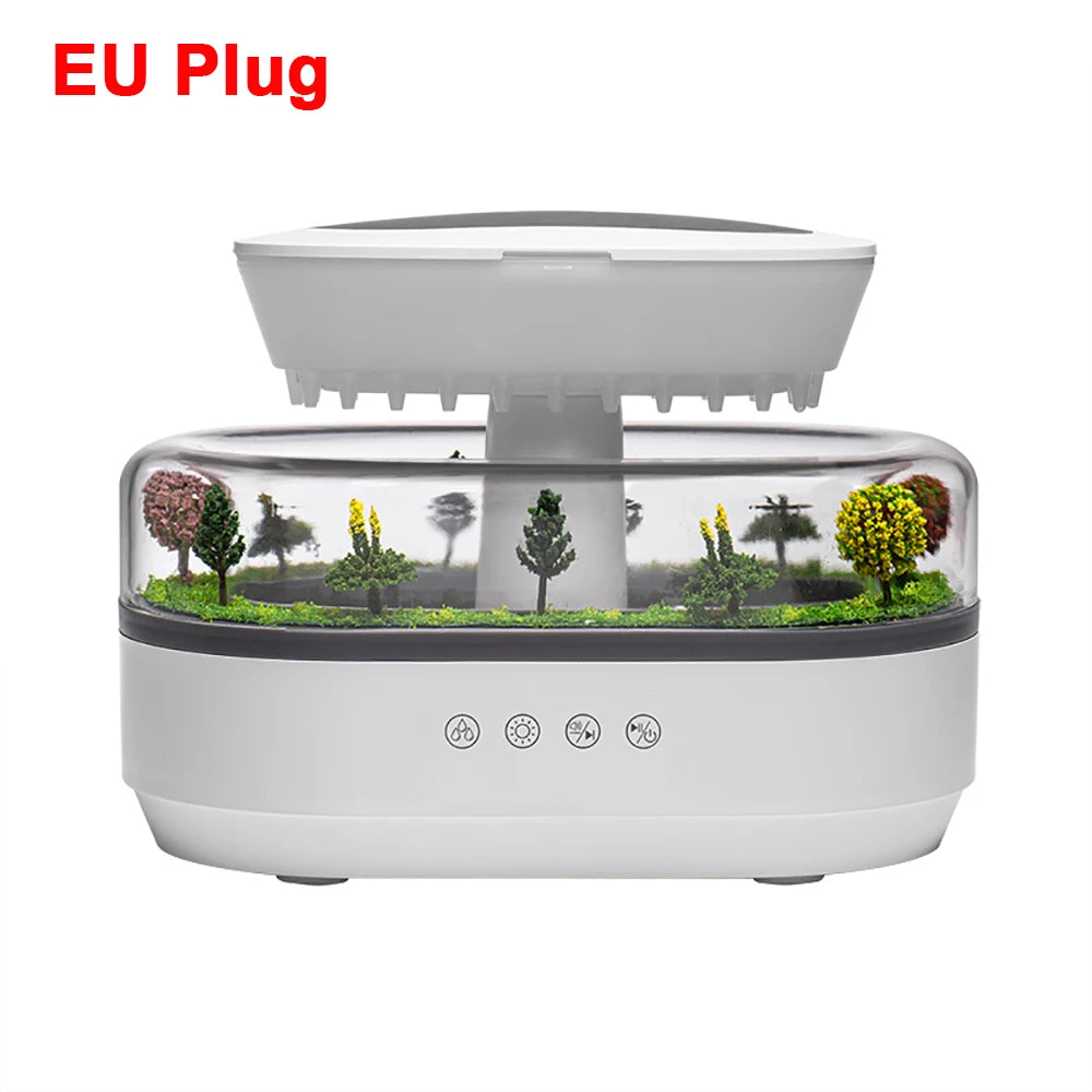 Aroma Humidifier Raindrop | Colorful Light & Essential Oil Diffuser