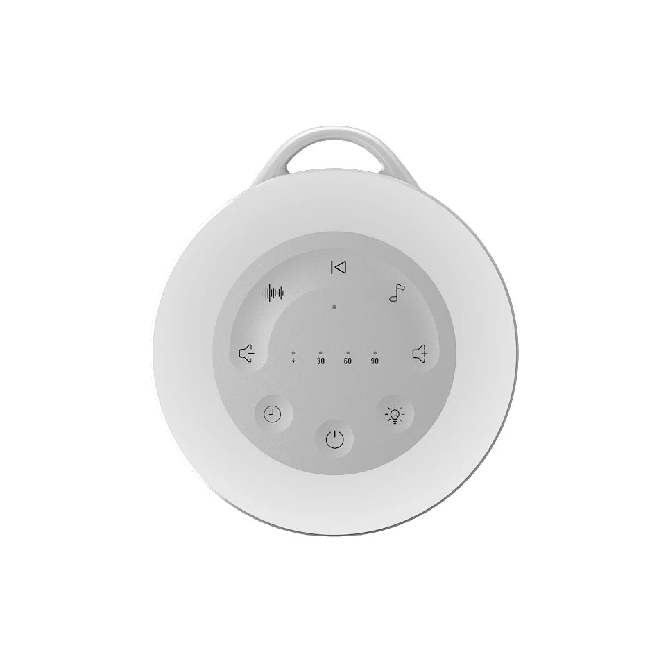 Portable White Noise Sound Machine For Kids and Adults with Night Light