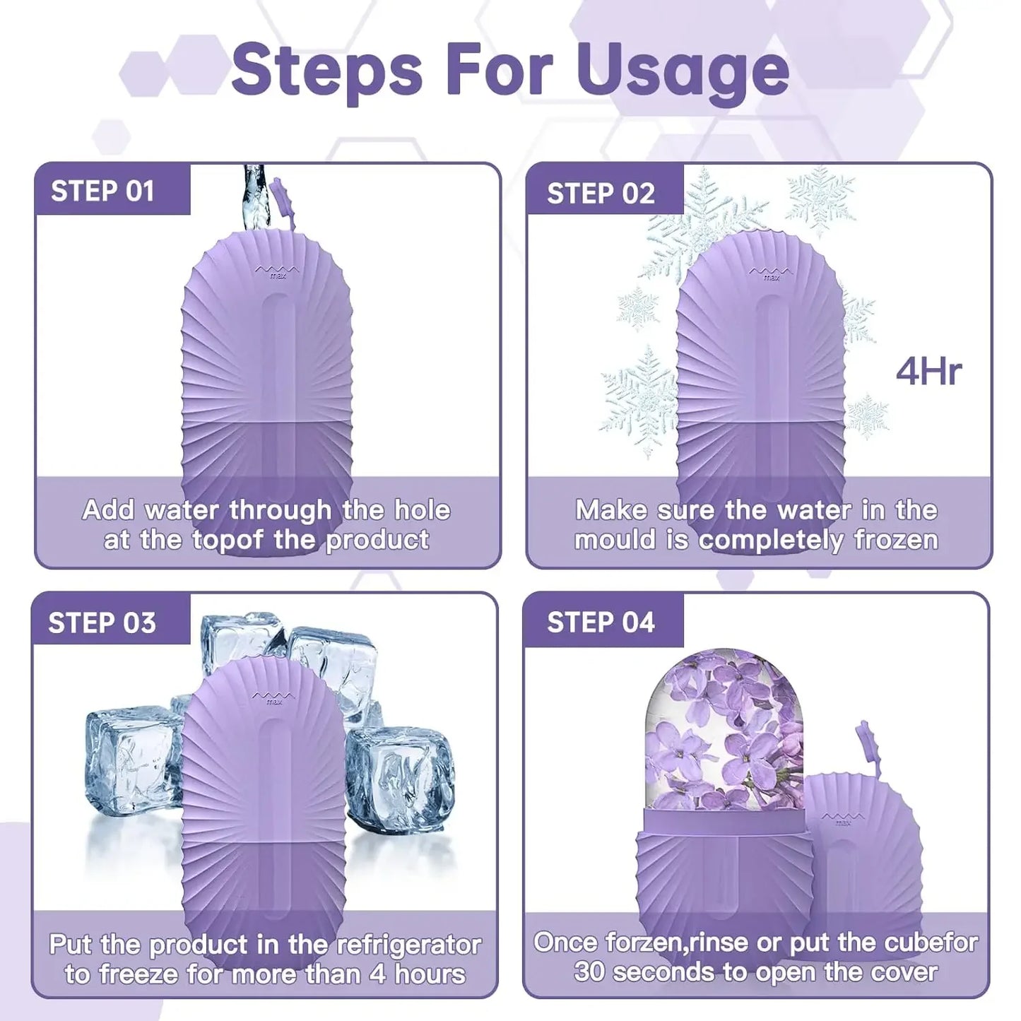 Ice Face Roller Contour, Shrinks Pores, Removes Dark Circles, Skin Massager, Beauty Facial Roller for Eyes Neck, Skin Care Tool