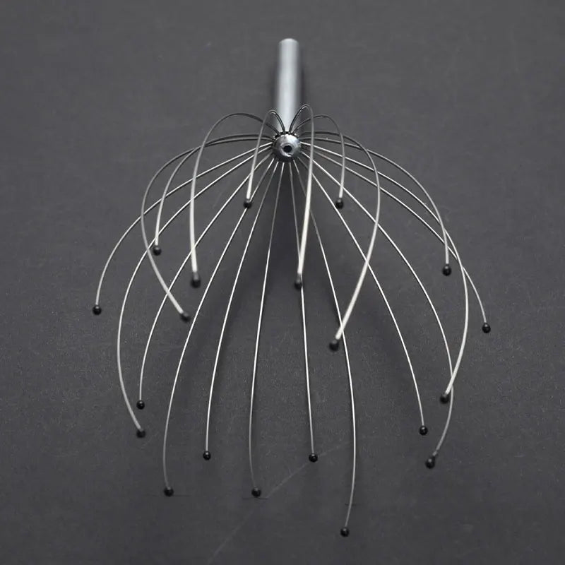 Head Scratching Massage Claws, Octopus Head Massager