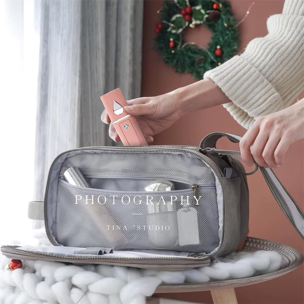 Face Steamer, Portable Facial Sprayer Nebuliser, Hydrating Anti-aging Mini Nano Wrinkle Women, Beauty Skin Care
