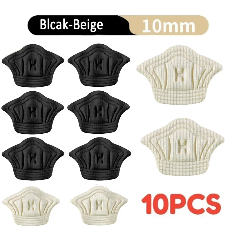 Heel Cushion Pads – Adjustable Shoe Inserts with Soft Comfort & Non-Slip Adhesive (5 Pairs)