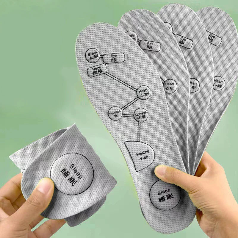 Breathable Comfort Insoles – Sweat-Absorbing, Odor-Reducing, Non-Slip Shoe Inserts