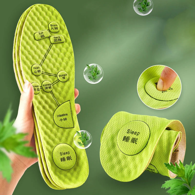 Breathable Comfort Insoles – Sweat-Absorbing, Odor-Reducing, Non-Slip Shoe Inserts