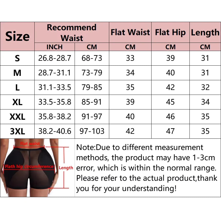 Women Butt Lifter Hip Enhancer | Body Shaper Padded Panties