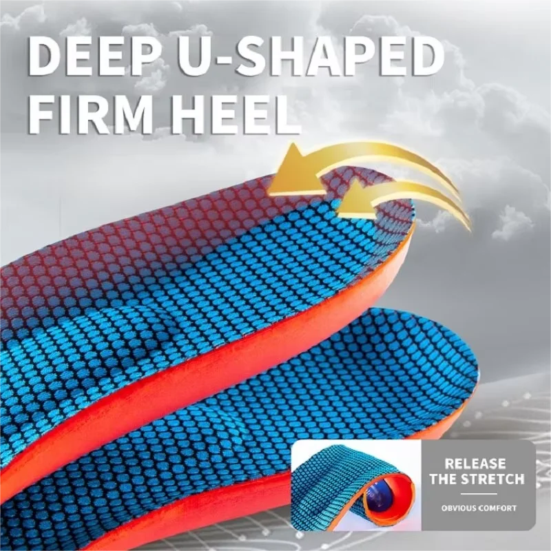 Cushioned EVA Insoles – Trim-to-Fit Comfort for Everyday Shoes