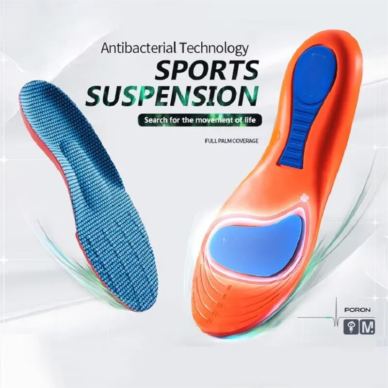 Cushioned EVA Insoles – Trim-to-Fit Comfort for Everyday Shoes
