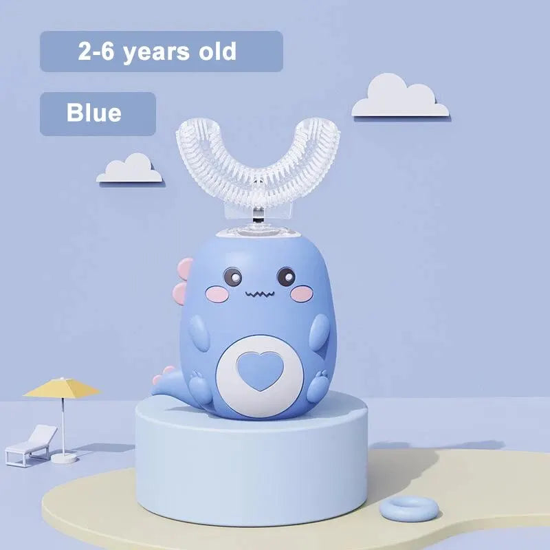 Children's Electric Toothbrush, Smart Children's Toothbrush U-Shaped