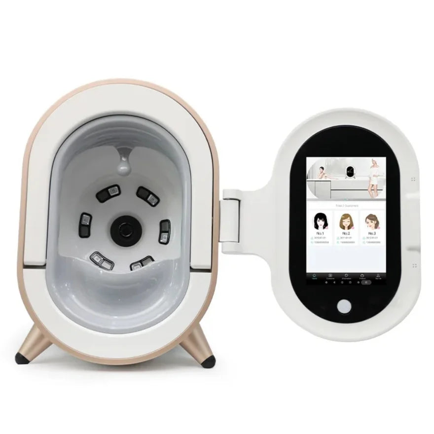 Facial Skin Analysis System, M9 Magic Mirror Machine, Facial Tester, 4D Camera Analyser for Skin