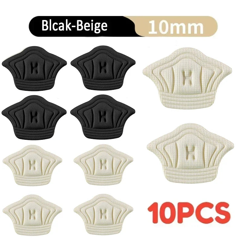 Heel Cushion Pads – Adjustable Shoe Inserts with Soft Comfort & Non-Slip Adhesive (5 Pairs)