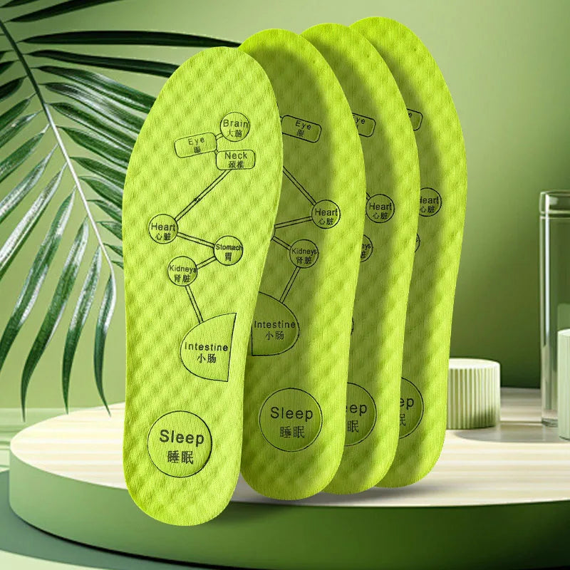Breathable Comfort Insoles – Sweat-Absorbing, Odor-Reducing, Non-Slip Shoe Inserts