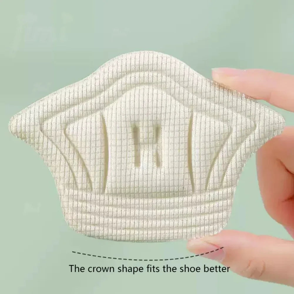 Heel Cushion Pads – Adjustable Shoe Inserts with Soft Comfort & Non-Slip Adhesive (5 Pairs)