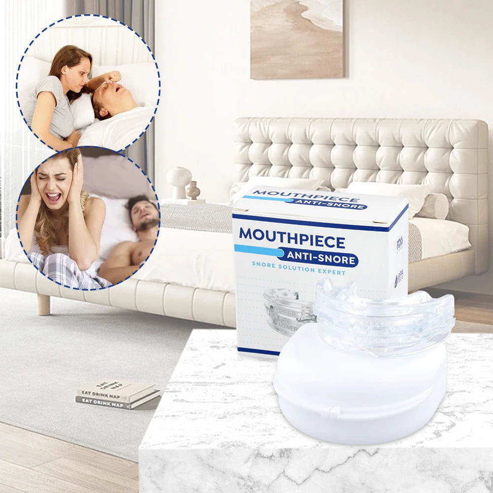 Comfort Mouth Guard β Reusable Bite Guard with Storage Case (Nighttime Protection)