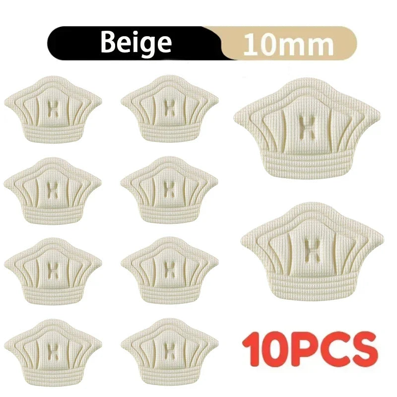Heel Cushion Pads – Adjustable Shoe Inserts with Soft Comfort & Non-Slip Adhesive (5 Pairs)