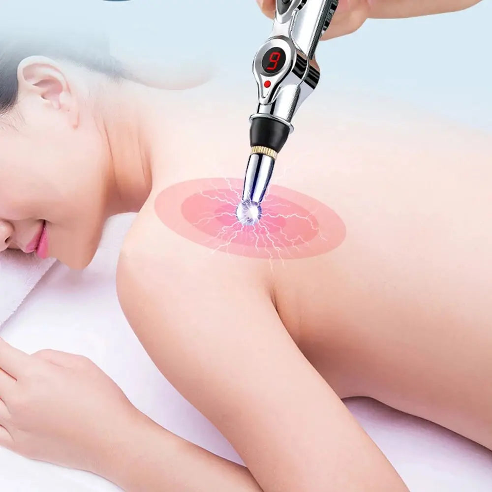 Electronic Acupuncture Pen β Meridian Energy Massager Pen (Rechargeable / Adjustable Intensity)