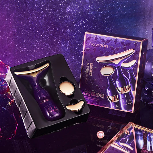 3 In 1 Facial Lifting Device, Face Neck Eye Massager, Face Slimmer, Skin Tightening, Anti Wrinkle, Anti Aging Face Massager