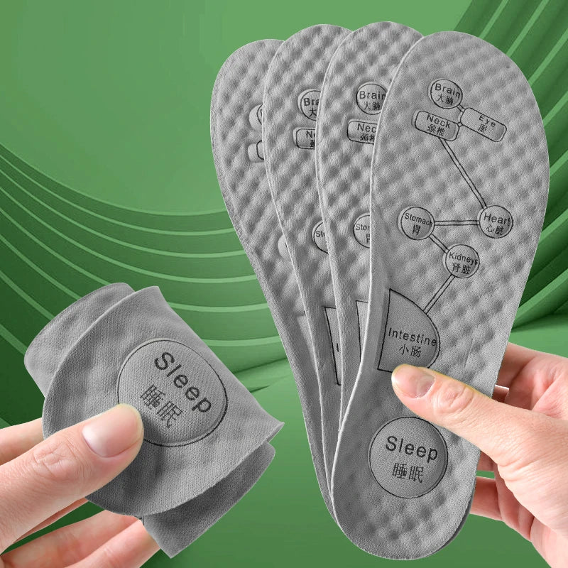 Breathable Comfort Insoles – Sweat-Absorbing, Odor-Reducing, Non-Slip Shoe Inserts