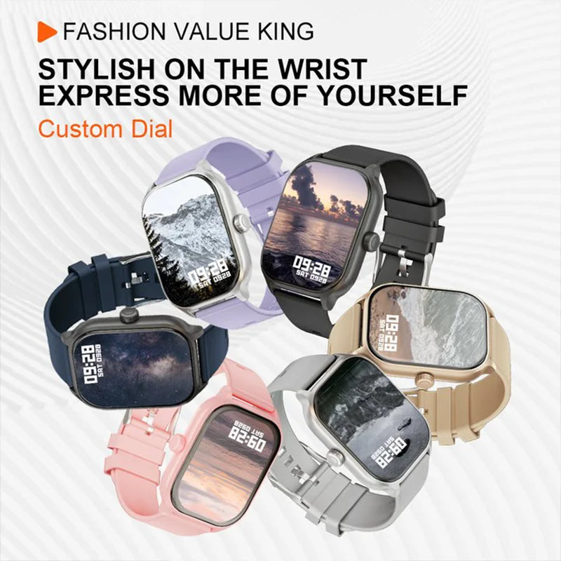 SmartWatch Fitness Tracker, SmartWatch for Men Women Kids, Waterproof