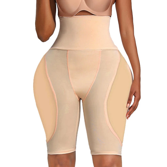 Hip Shapewear Panties | Butt Lifter & Push-Up Body Shaper with Removable Pads