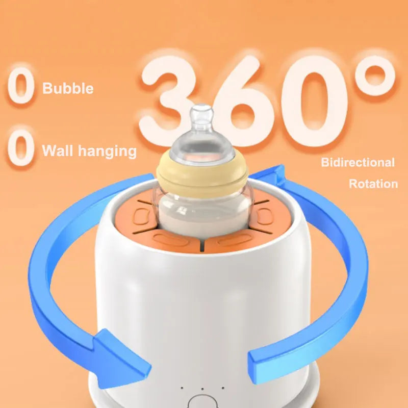 Electric Milk Bottle Shaker, USB Smart Intelligent Milk Powder Mixer, Warmer, Smart Device