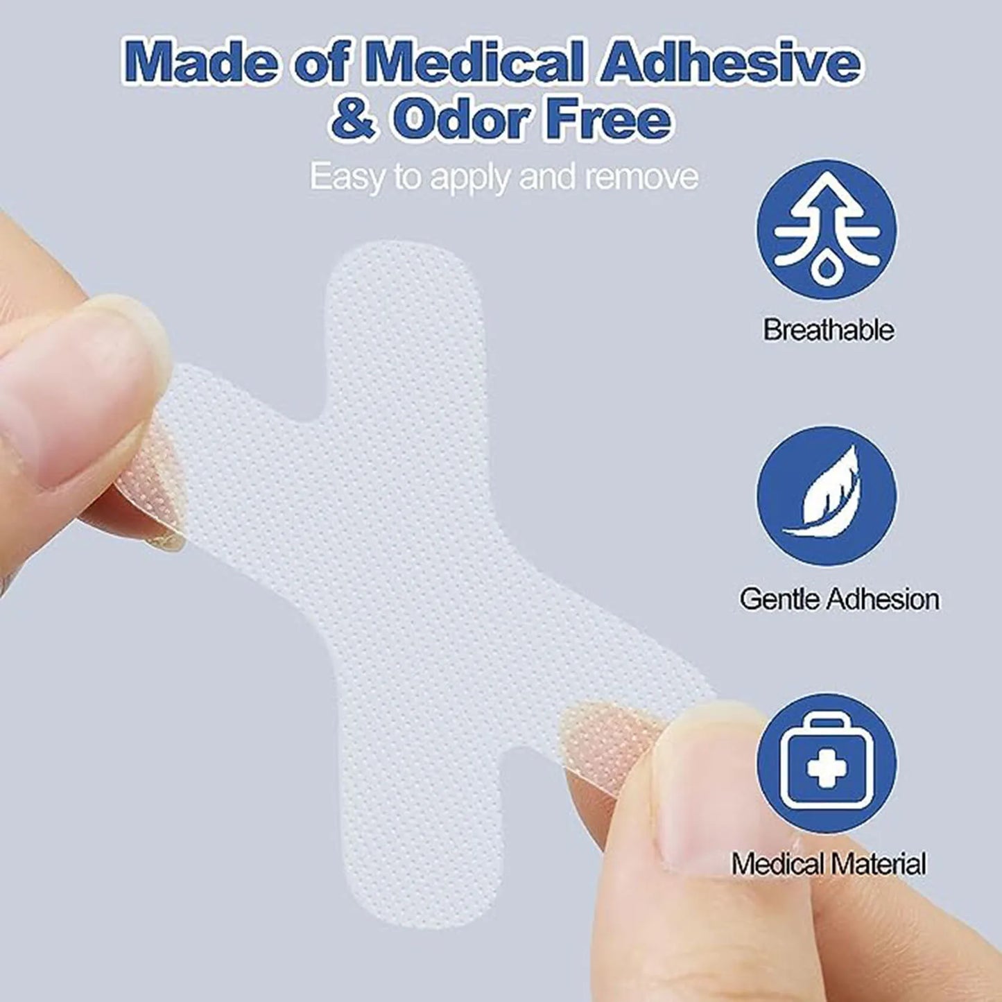 Comfort Mouth Tape – Gentle Adhesive Strips for Restful Nights & Relaxation