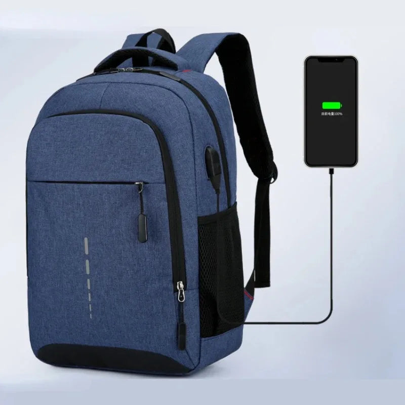 Ultra Lightweight Men'S Waterproof Backpack USB Charging Bagpack Back Bag for Men Backpack Men Stylish Backpack Casual Rucksack