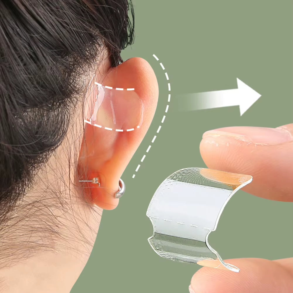 60 Pcs Cosmetic Ear Corrector Solves the Problem of the Big Ear Big Ear Supporters Self Adhesive Cosmetic Ear Stickers Ear Tape