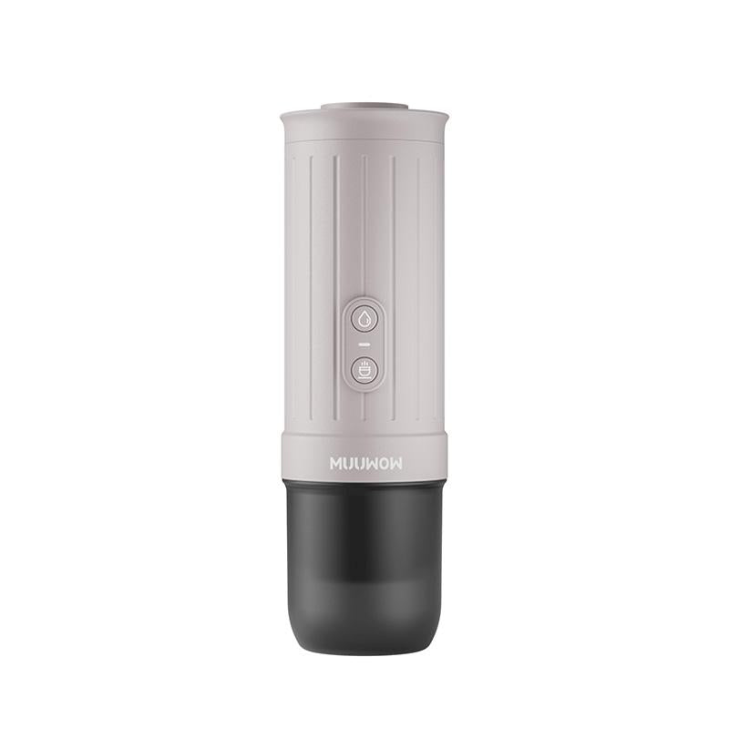 MUUWOW Nano Portable Espresso Maker (Free Grinder) 15Bar Professional High-Pressure Extraction,2-In-1 Brewing Capsules & Ground Coffee,Self-Heating with USB-C 7500Mah Battery,Home & Outdoor