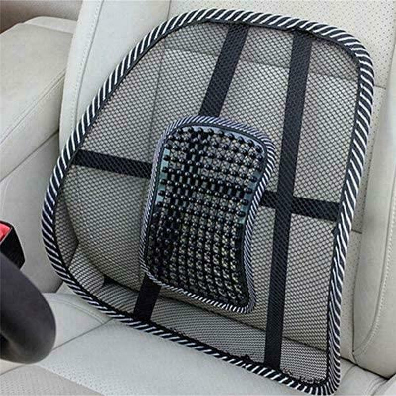 Back Support Mesh Lumbar Lower Back Cushion Pain Relief Lumber Car Seat Office