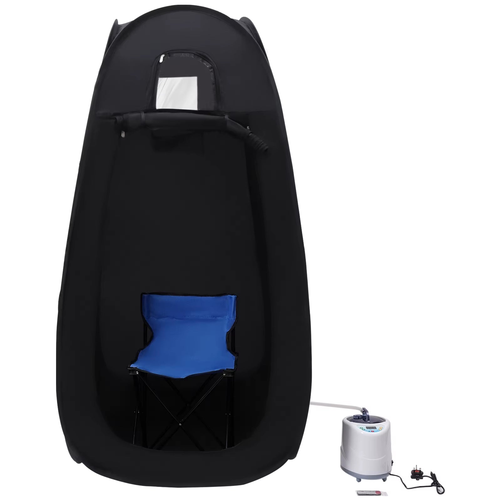 2L 1000W Steam Sauna Portable Spa Room Tent Full Body Therapy Detox Loss Weight