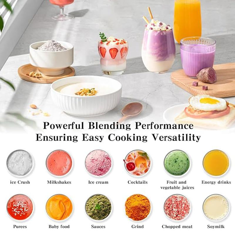 SPZTJK Professional Blender,Kitchen for Blender 68Oz BPA Free 2 Containers Countertop Blenders, Ice Cream Machine, Ice Crushing&Max.2400Watts/1000Watts Blender and Grinder Combo 24000RPM , Smoothies/Juice/Nuts Butter/Food Processor/Kitchen Appliances