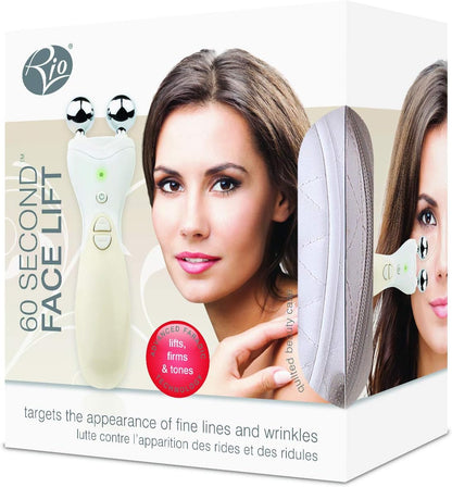 60 Second Face Lift Facial Toner – Advanced Microcurrent & EMS Technology, Anti-Aging Facial Massager, Skin Tightening & Wrinkle Reduction, Professional Rejuvenation & Sculpting Tool for Home Use