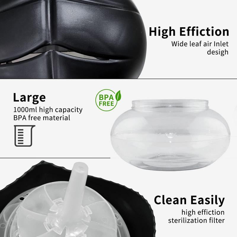Water Based Purifier Water Air Washerhousehold Small Air Cleaner Air Freshenerl Air Washerl Air Diffuserl Air Cleaner| Air Purifier with 7 Color Changing Light for Rooms,Office, Kitchen, Garage Air Twister Household Small Air Cleaner