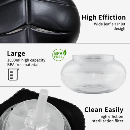 Water Based Purifier Water Air Washerhousehold Small Air Cleaner Air Freshenerl Air Washerl Air Diffuserl Air Cleaner| Air Purifier with 7 Color Changing Light for Rooms,Office, Kitchen, Garage Air Twister Household Small Air Cleaner