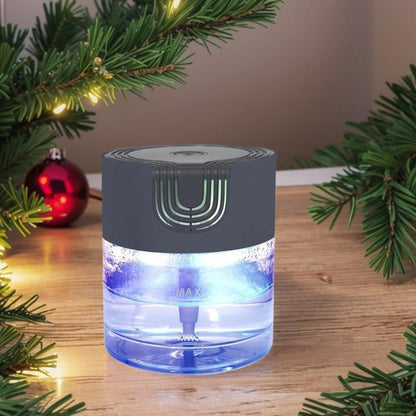 The New Light-Emitting Household Humidifier for Bedrooms and Living Rooms Has a Large Capacity for Adding Water. It Is Easy and Convenient to Operate, with a High-End and Beautiful Appearance Design, and Can Relieve Dryness