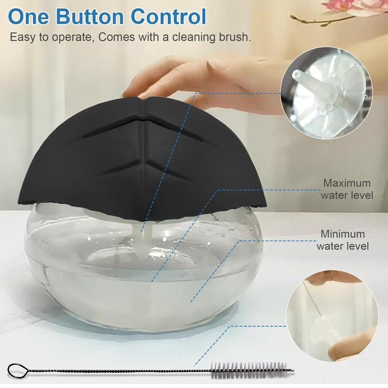 Water Based Purifier Water Air Washerhousehold Small Air Cleaner Air Freshenerl Air Washerl Air Diffuserl Air Cleaner| Air Purifier with 7 Color Changing Light for Rooms,Office, Kitchen, Garage Air Twister Household Small Air Cleaner