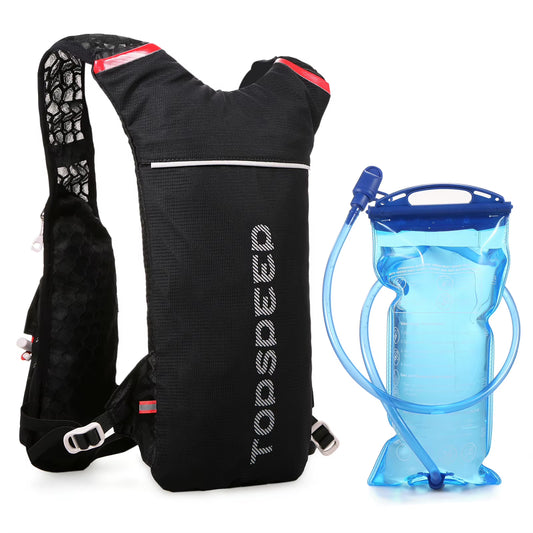 Hydration Pack Backpack with 2L Water Bladder Super Lightweight Breathable Hydration Vest for Outdoors Running Cycle Climbing
